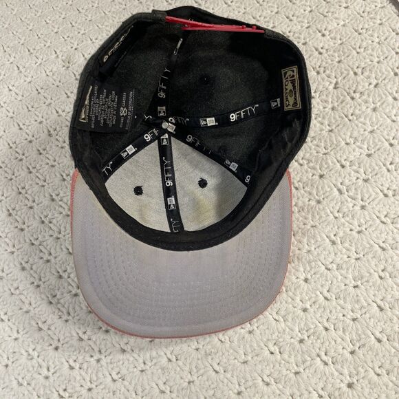 Chicago Bulls Hat Cap Adult Snapback Gray Red Basketball Hardwood Classic Men - Picture 8 of 14